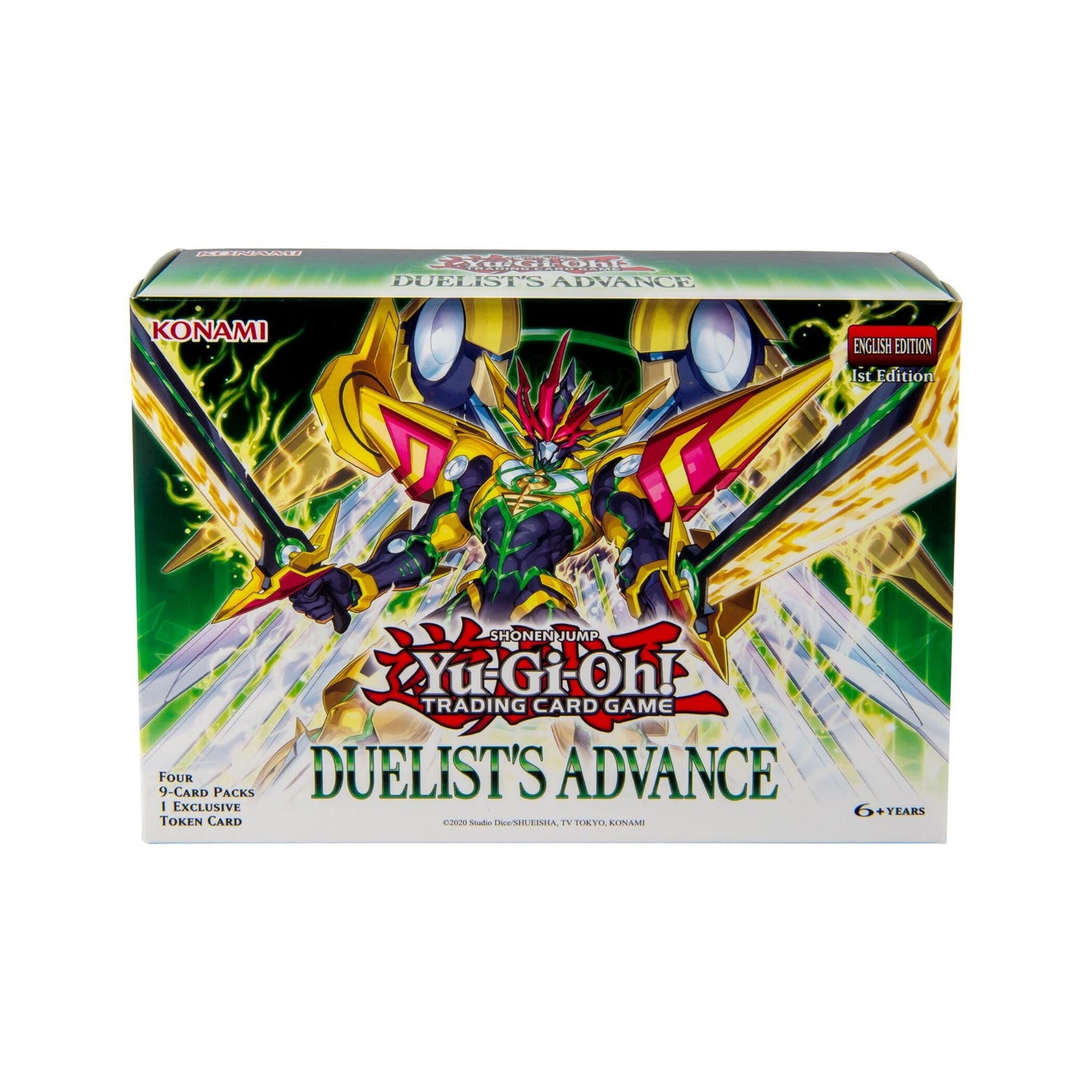 YUGIOH DUELISTS ADVANCE TOKEN BOX