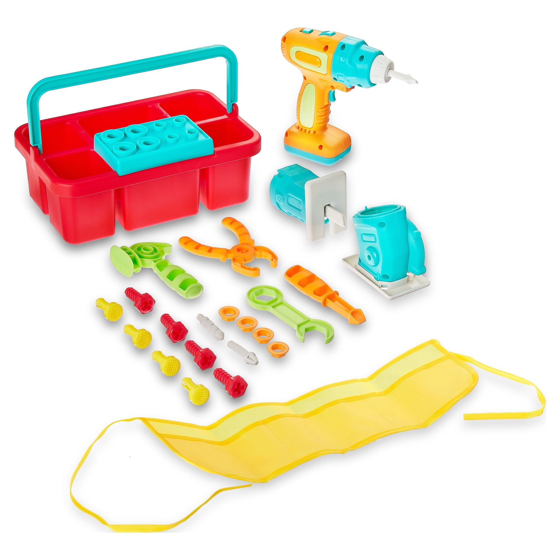 Kid Connection Tool Play Set, 25 Pieces, Toddler Toys