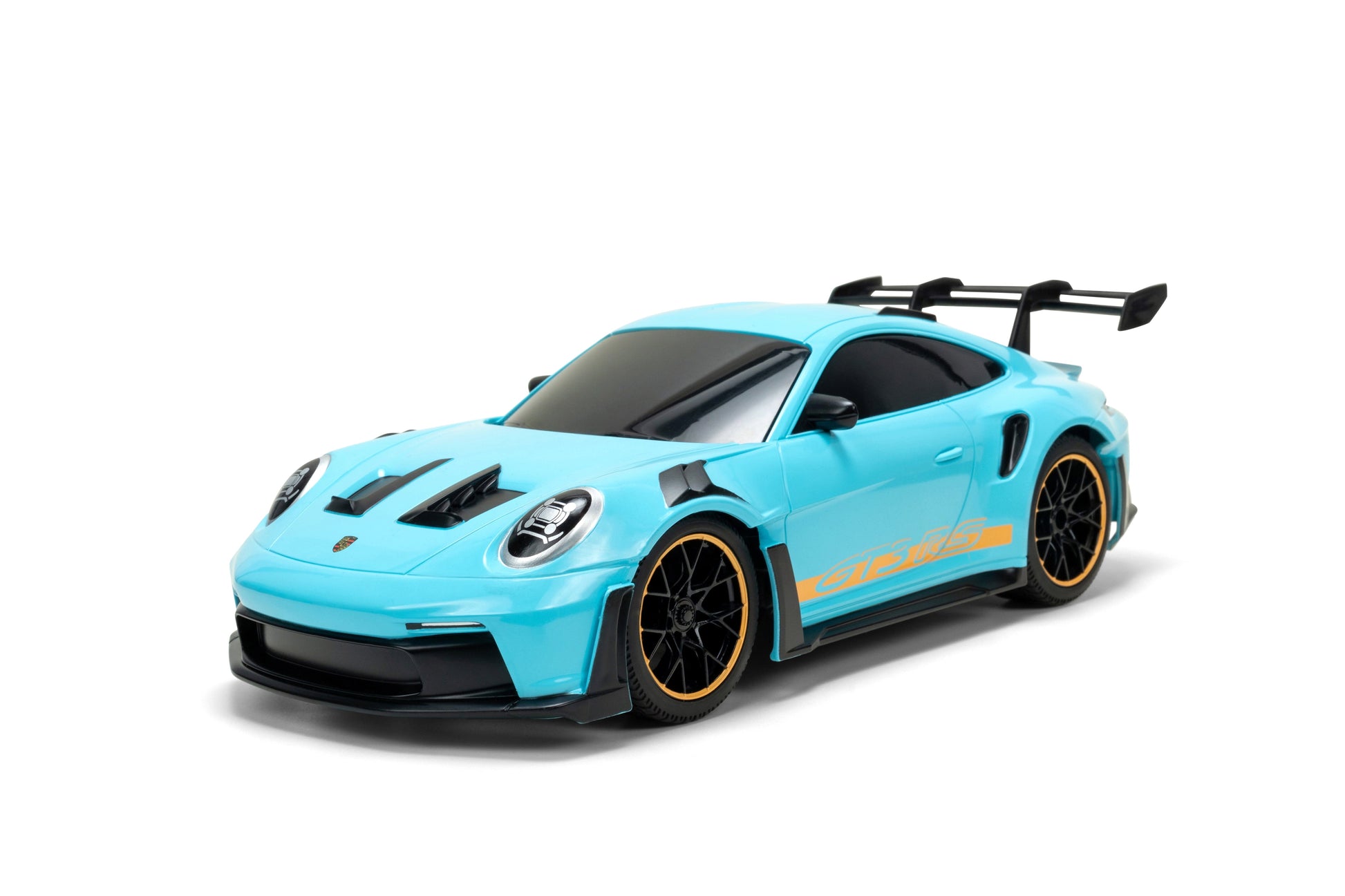Jada Toys Porsche 911 (992) GT3 RS – 1:16 RC – USB Rechargeable with Turbo Function, Radio Control Cars(Blue)