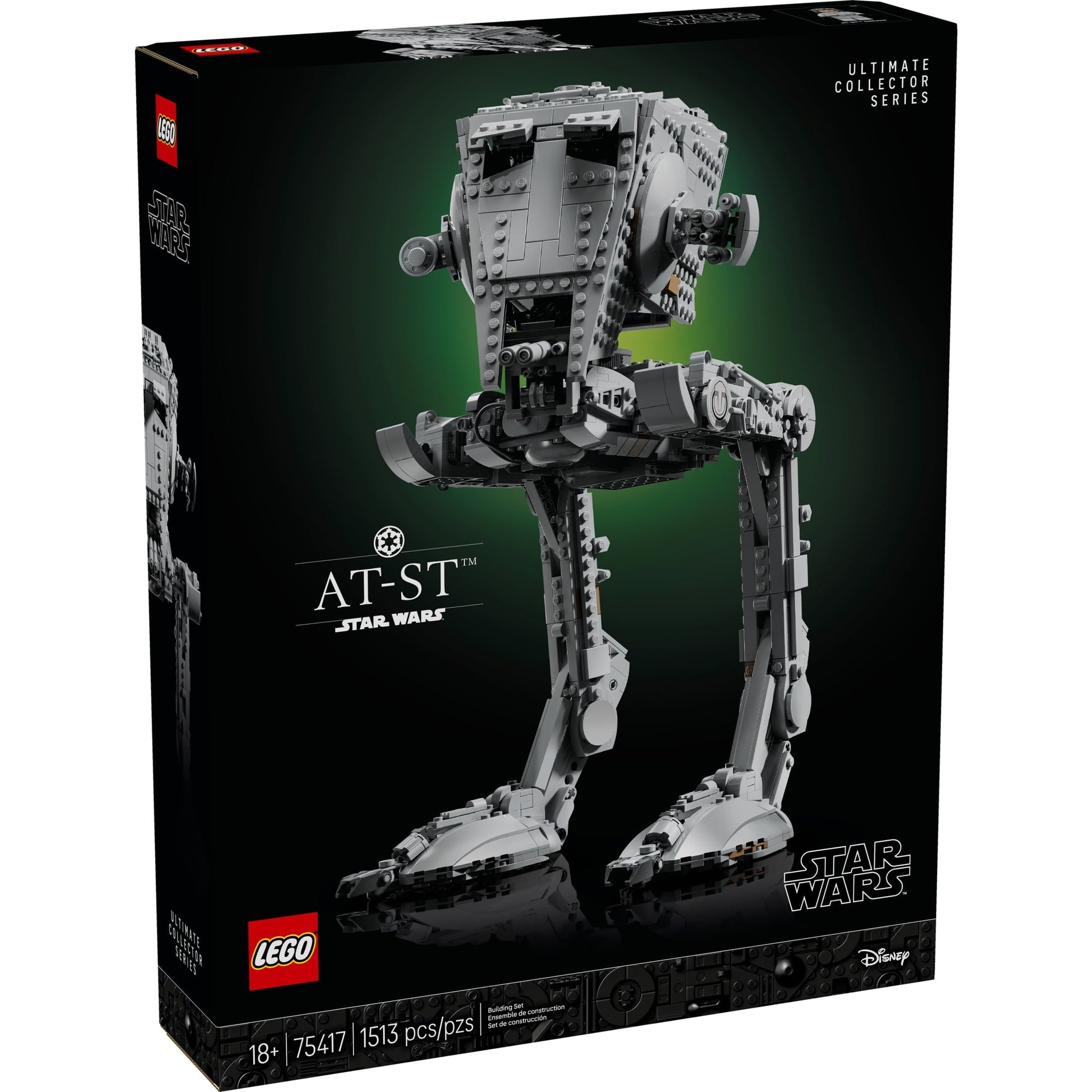 LEGO Star Wars AT-ST Walker Building Set - Adult Building Blocks for Fans, Ages 18+ - Imperial Forces Collectible Model Kit - Star Wars Gift Idea for Men & Women - 75417