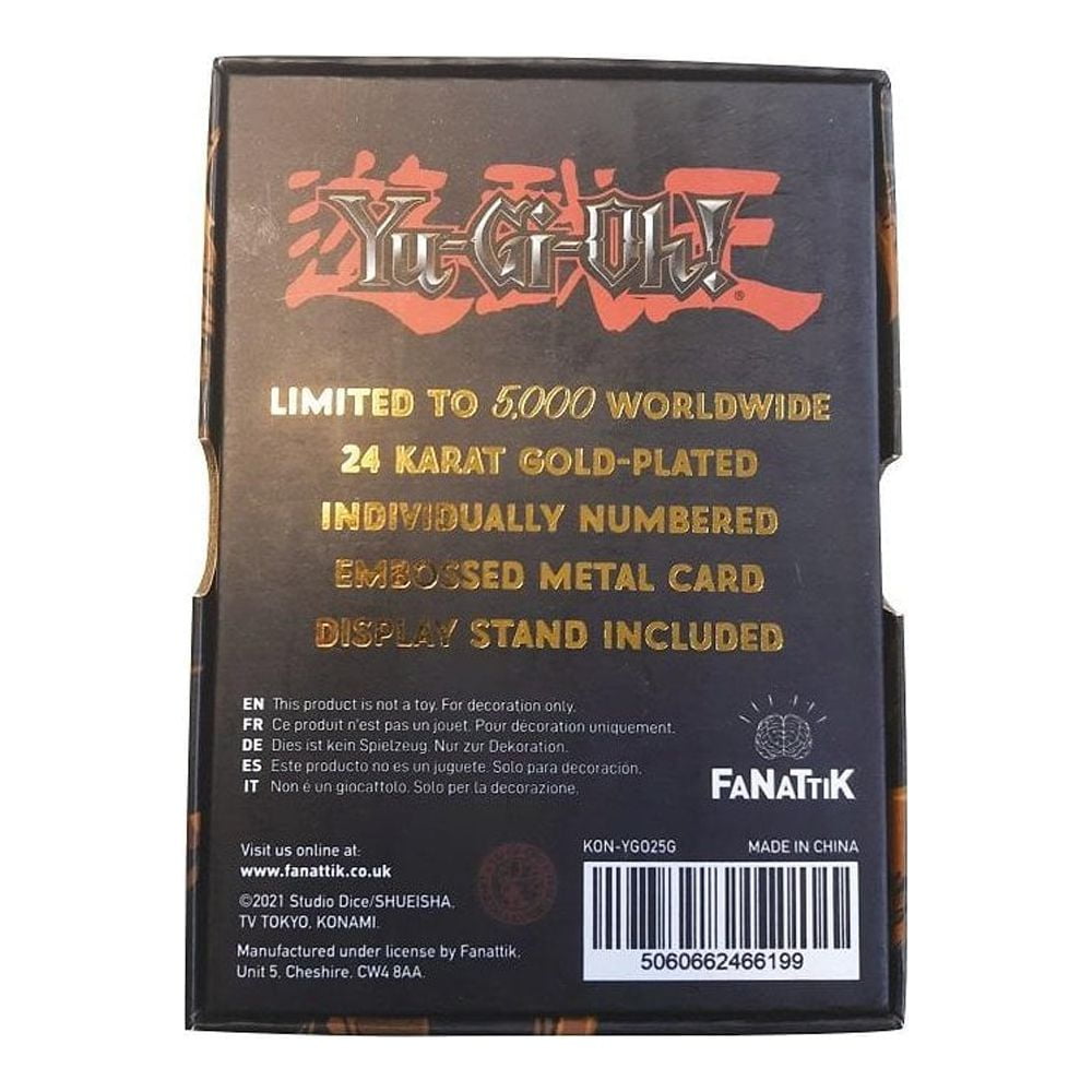 Yu-Gi-Oh! Black Luster Soldier 24k Gold Card