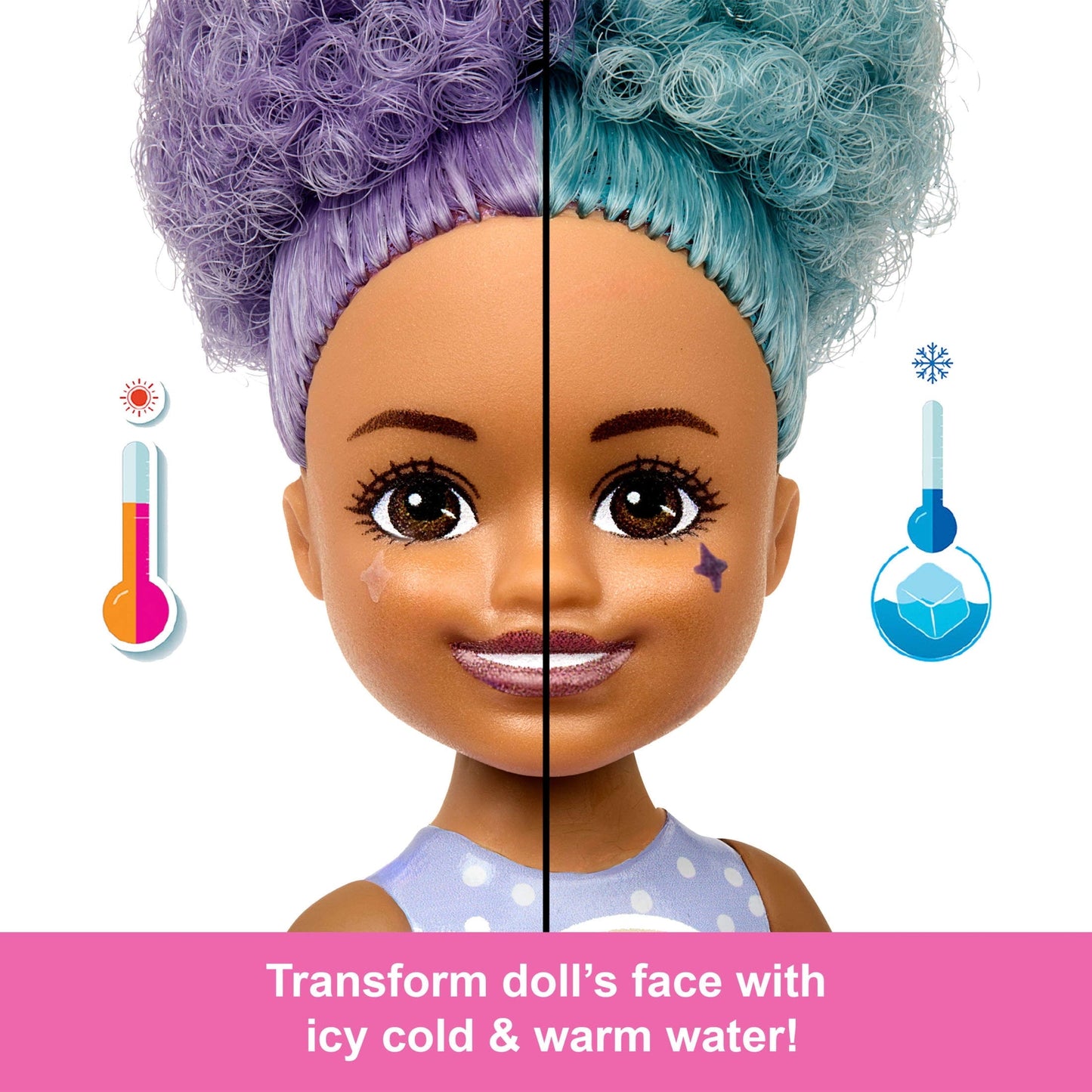 Barbie Chelsea Pop Reveal Treat Series Doll with 5 Surprises Including Scent & Pet (Styles May Vary)