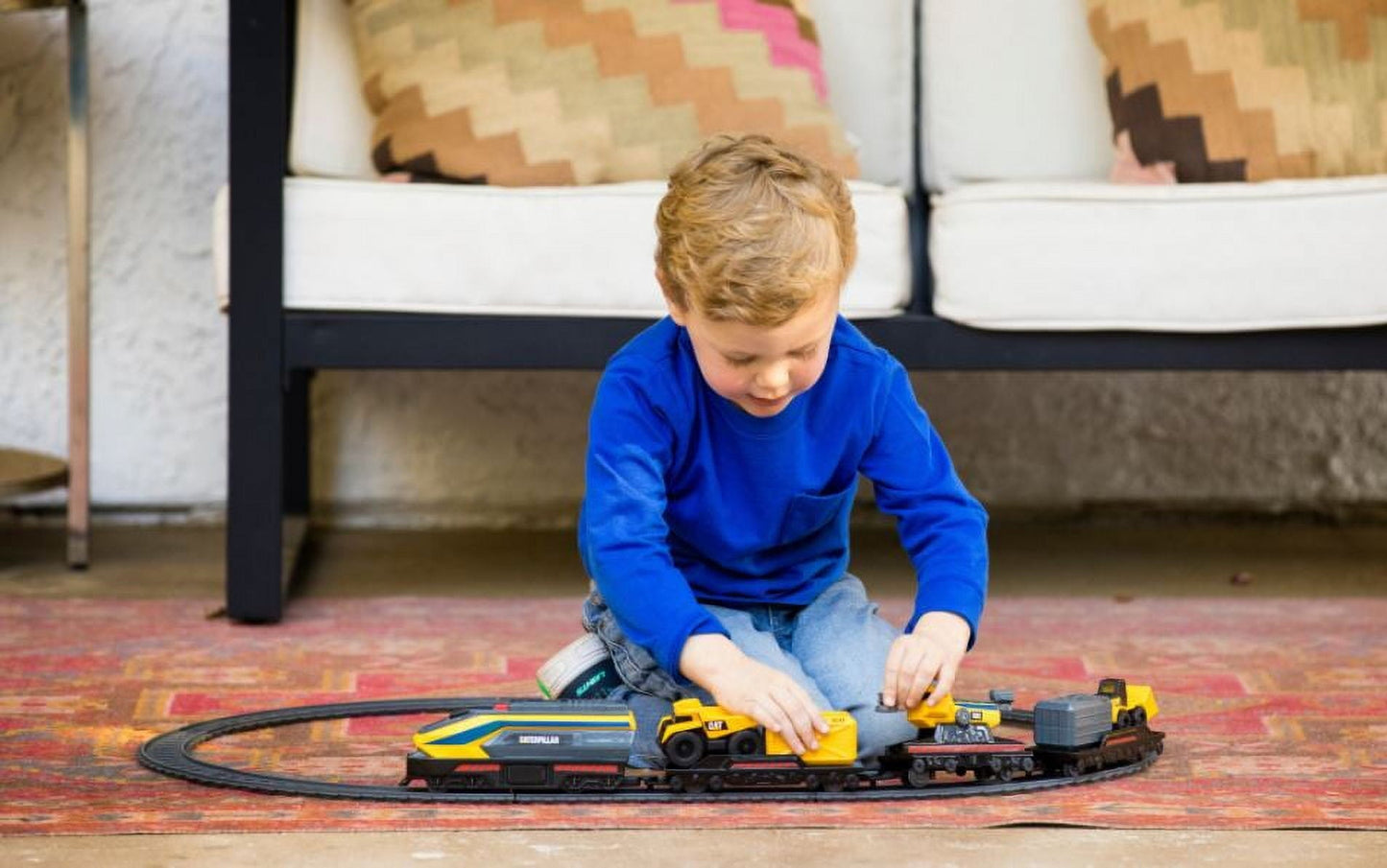 Cat Little Machines Power Track Train Set