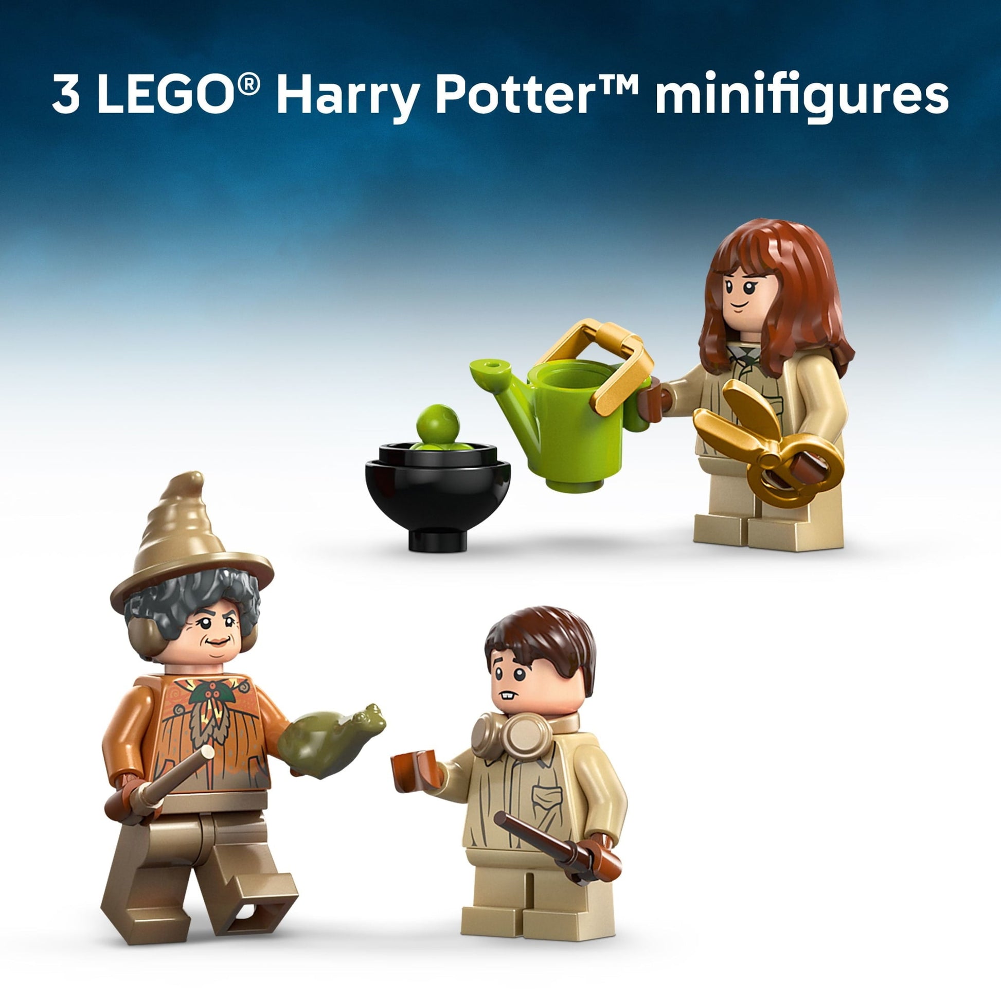 LEGO Harry Potter Hogwarts Castle: Herbology Class Kids Toy - Building and Learning Toy for Pretend Play - Gift for Christmas - Harry Potter Collectible for Boys and Girls, Ages 8+ - 76445