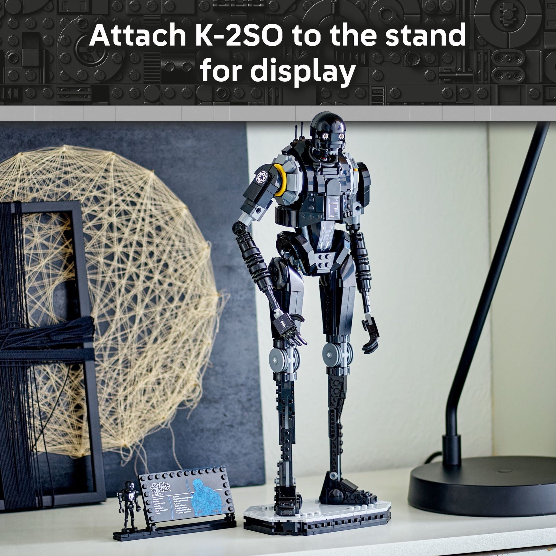 LEGO Star Wars: Andor K-2SO Security Droid - Building Toy For Kids, Ages 10+ - Makes a Cool Gift for Boys and Girls - Model Kit and Room Decor Idea For Sci-Fi Adventure Fans - 75434