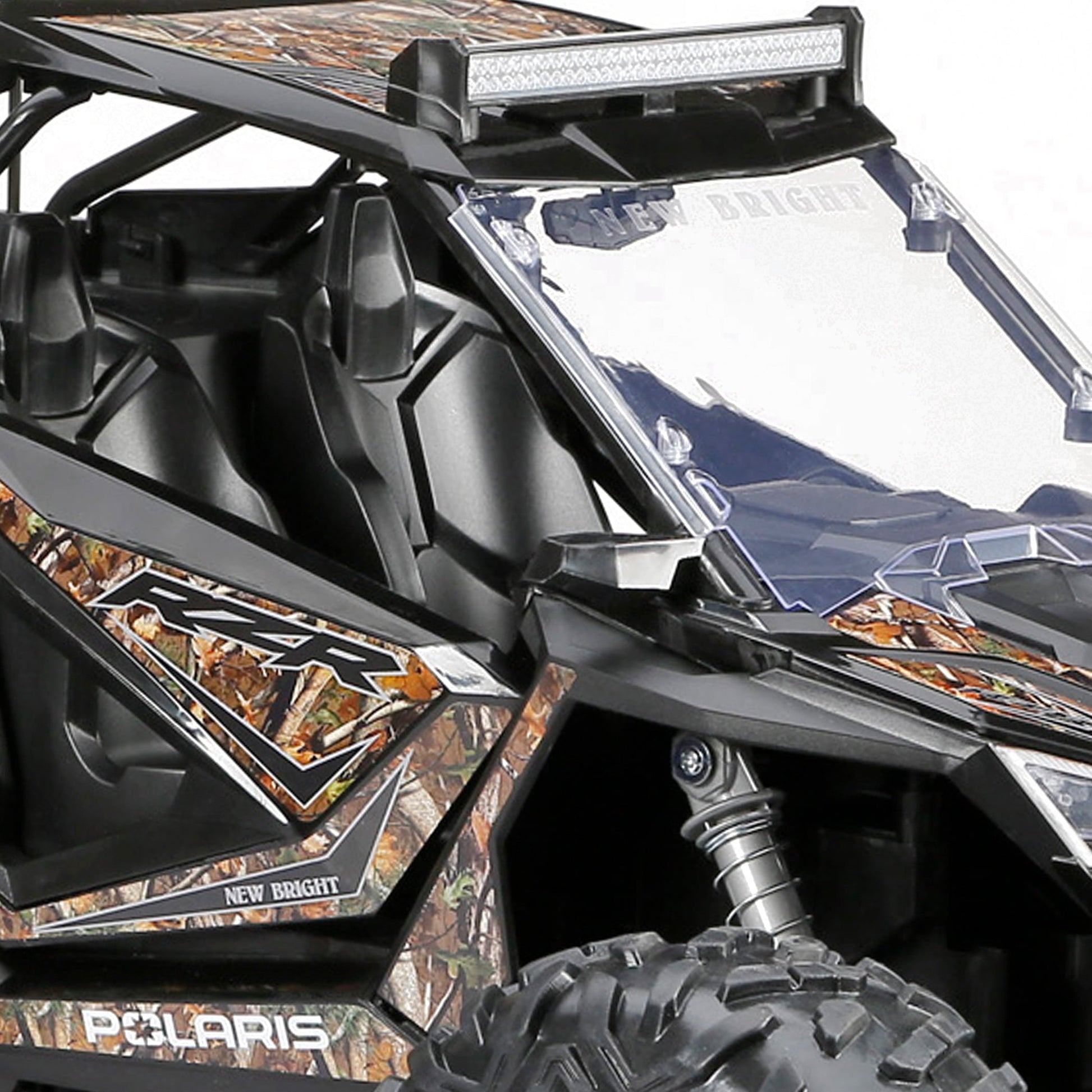 New Bright (1:5) Polaris RZR XP Pro 12.8V Battery Remote Control Camo ATV 2.4GHz, 60875U Child