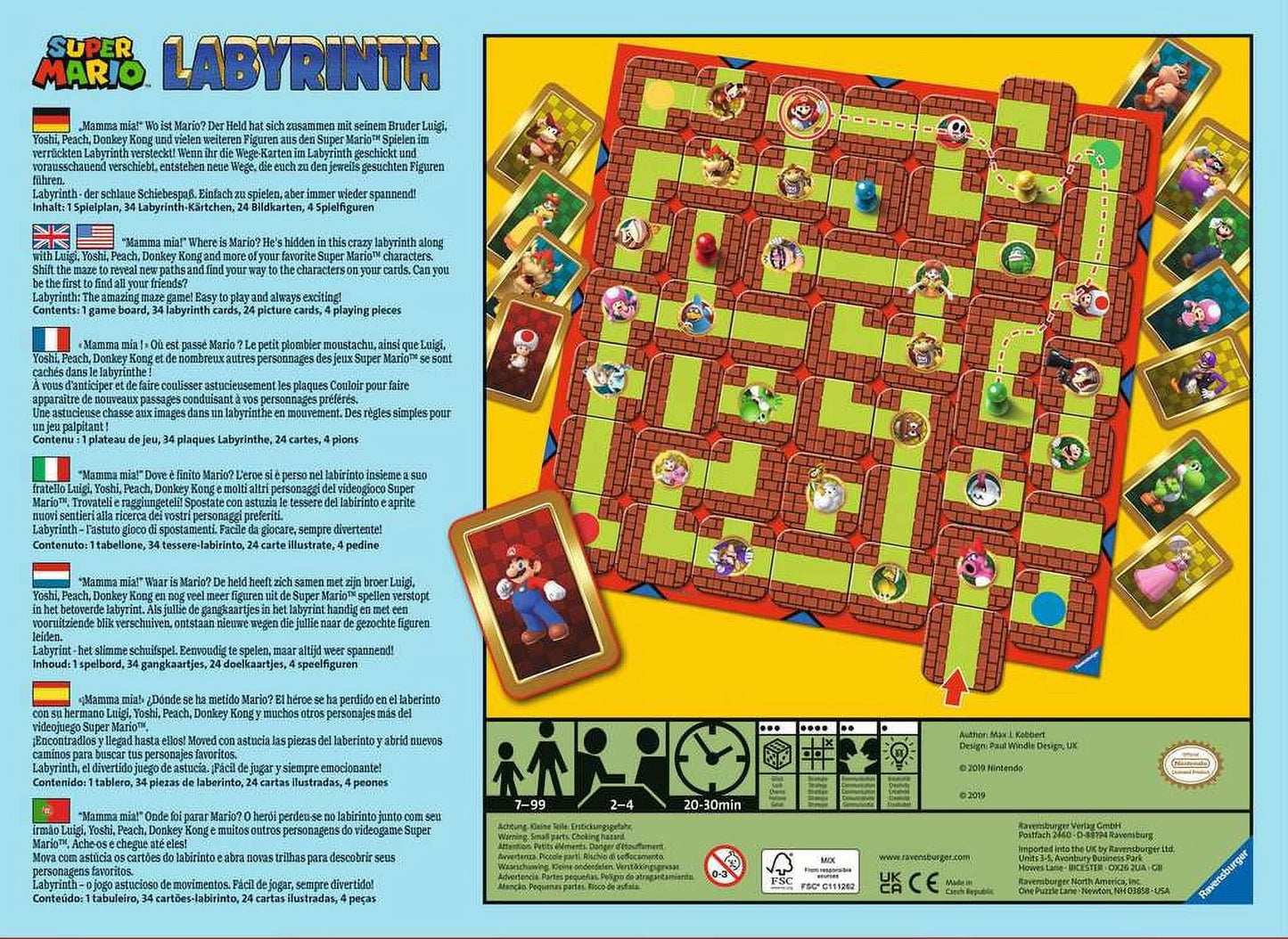 Ravensburger Super Mario™ Labyrinth Board Game