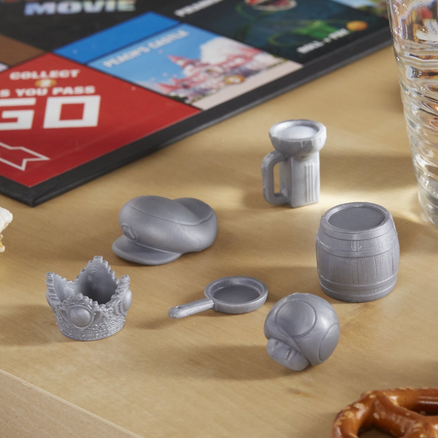 Monopoly The Super Mario Bros. Movie Edition Kids Board Game, Includes Bowser Token