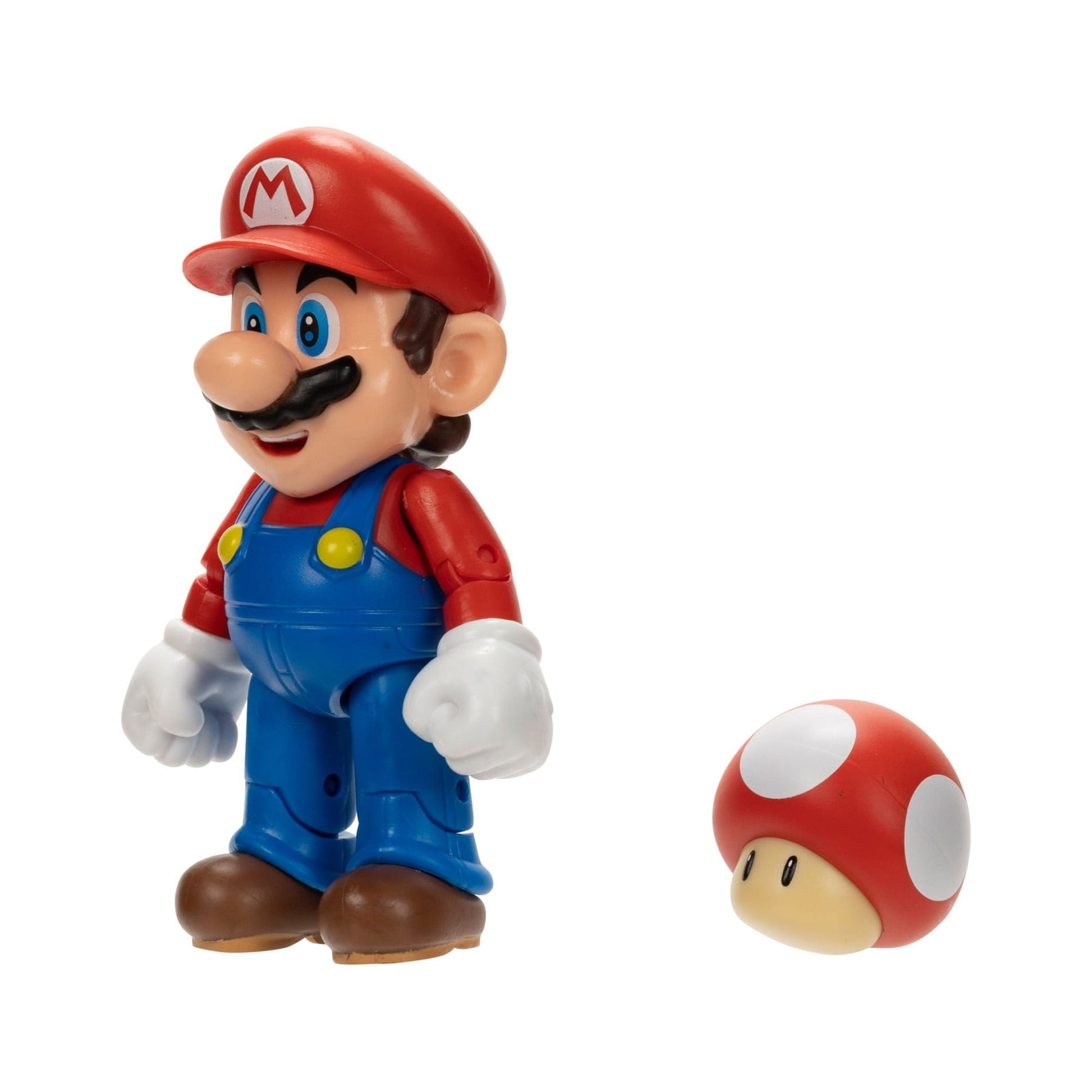 Super Mario 4" Figure - Mario w/Red Power Up