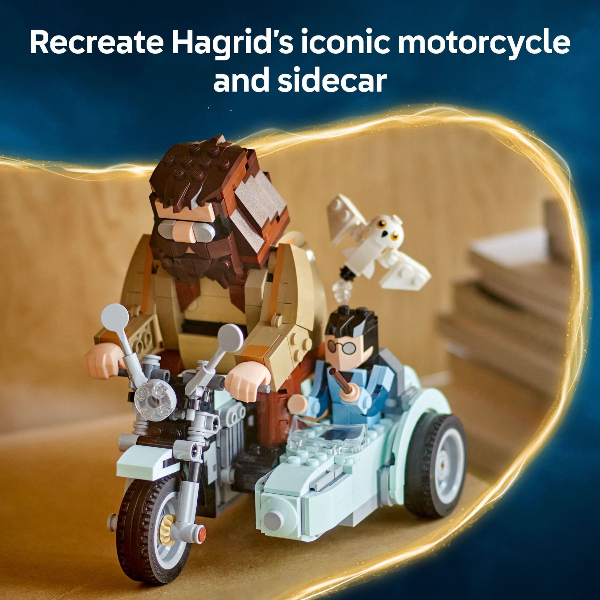 LEGO Harry Potter Hagrid & Harry's Motorcycle Ride Building Toy