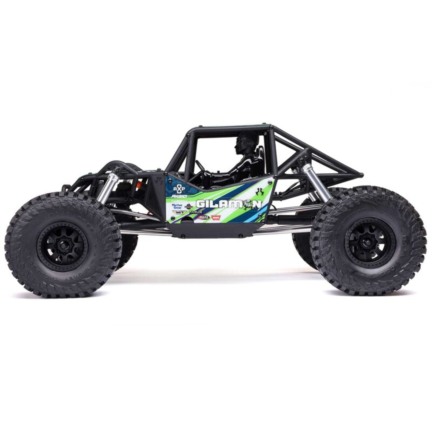 Axial 1/8 AXP8 Gilamon 2.2 4X4 RTR Brushed Trail Buggy Green AXI-1207T1