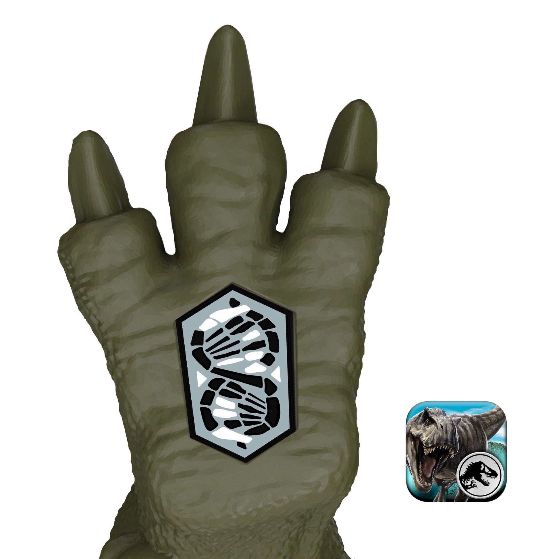 Jurassic World Rebirth Gigantic Thrashers Tyrannotitian Dinosaur Figure Toy, Tail Activated Attack