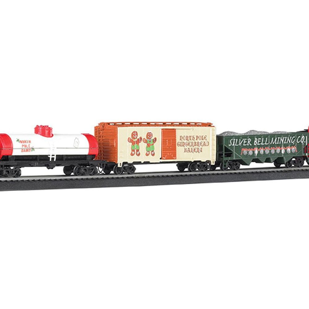 Bachmann Trains HO Scale Jingle Bell Express Ready To Run Electric Train Set
