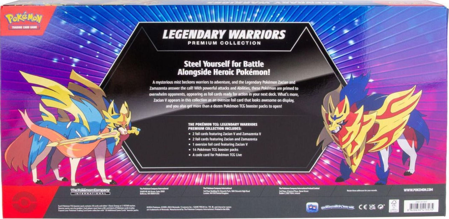 POKEMON D82 LEGENDARY WARRIORS PREMIUM COLLECTION