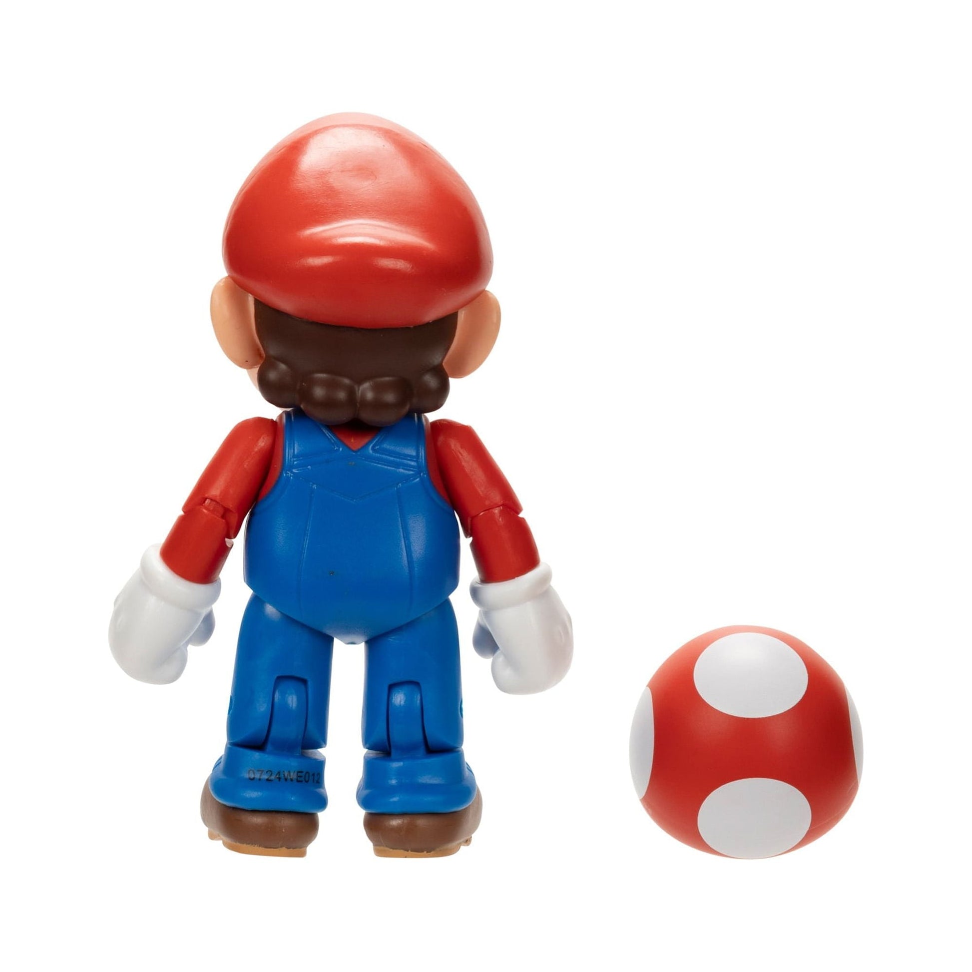 Super Mario 4" Figure - Mario w/Red Power Up