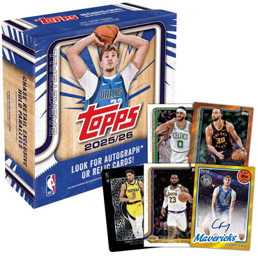 2025-26 Topps Basketball - Factory Sealed - Mega Box