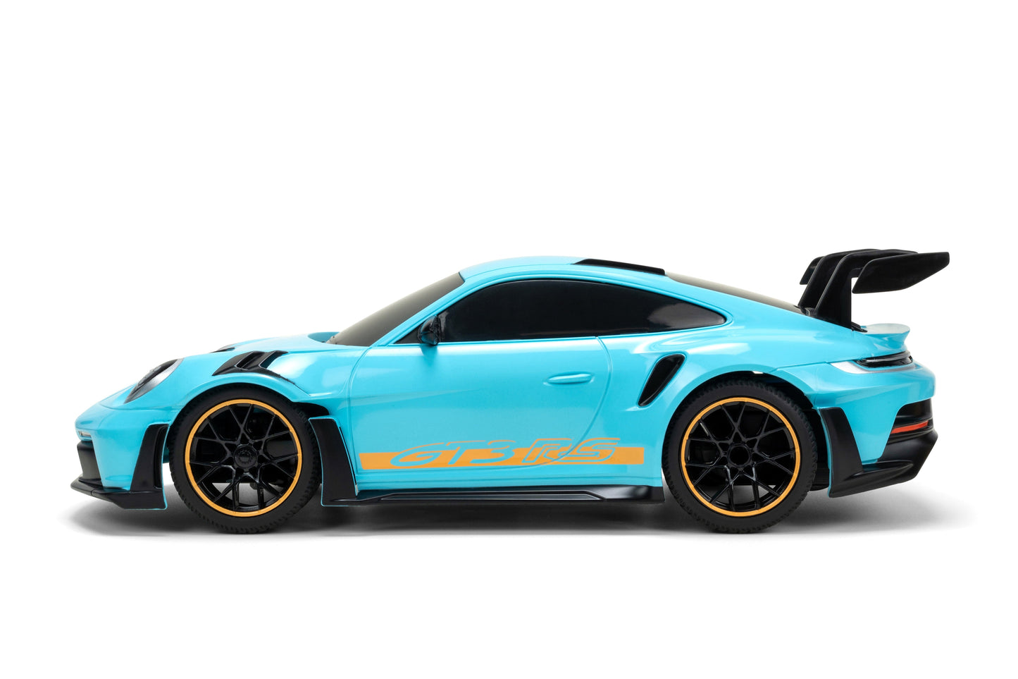 Jada Toys Porsche 911 (992) GT3 RS – 1:16 RC – USB Rechargeable with Turbo Function, Radio Control Cars(Blue)