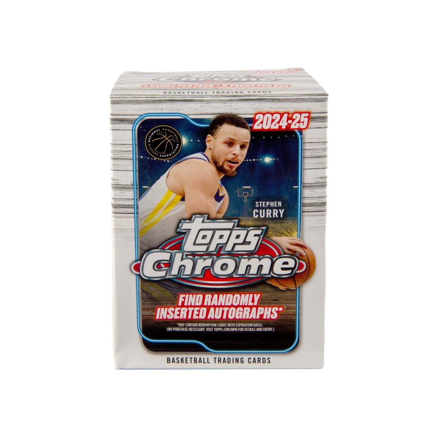 2024-25 Topps CHROME Basketball Trading Cards Value Box