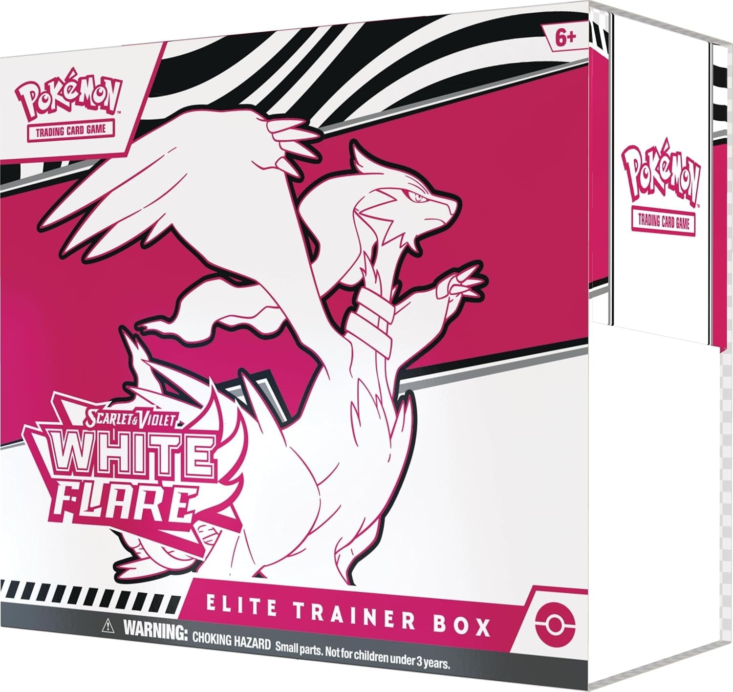 Pokemon Trading Cards Scarlet & Violet 10.5 White Flare Elite Trainer Box