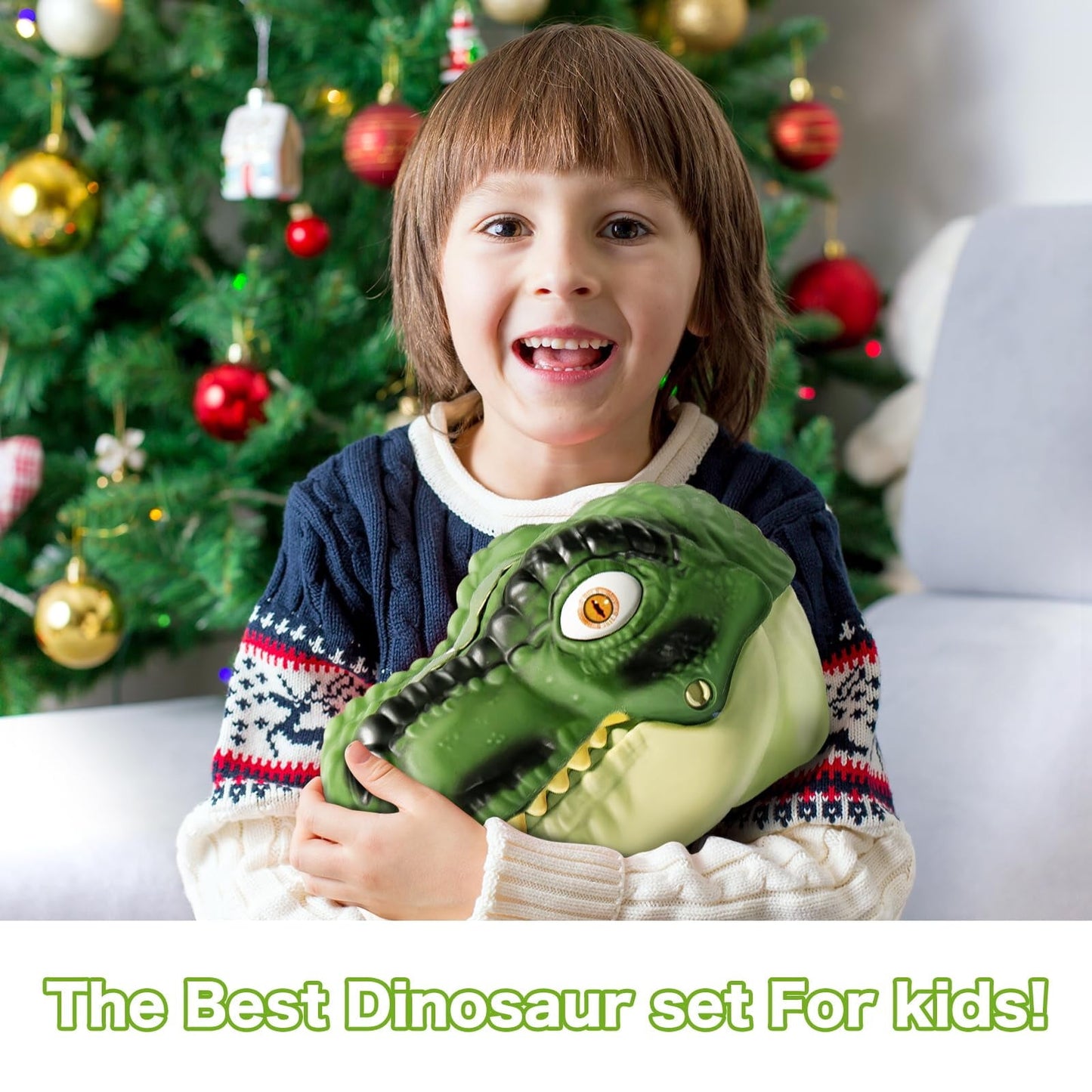 45PCS Dinosaur Toys for Kids 3-5, Realistic Jurassic Dinosaurs Figures with Eggs\u0026Trees\u0026Fence Playset to Create a Dino World,Educational Figures, Great Gift for Toddler Boys \u0026 Girl