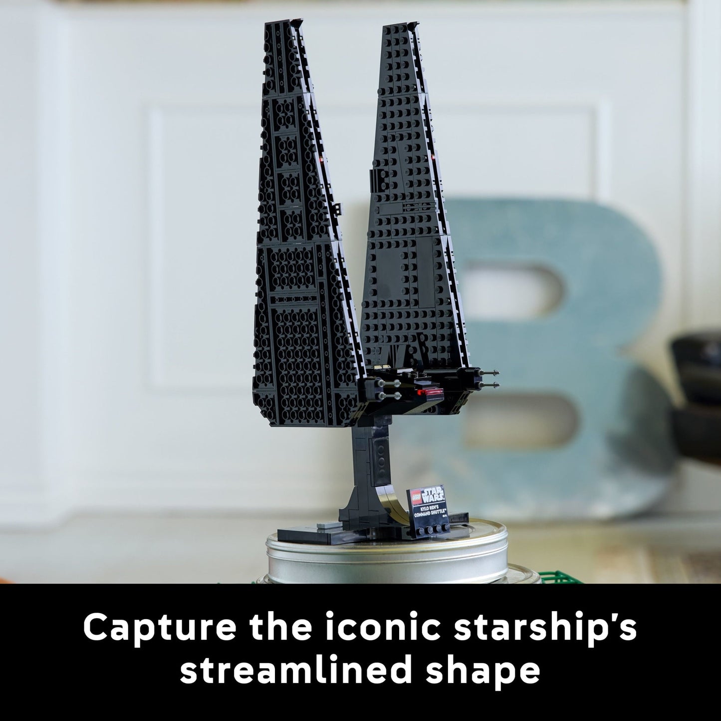 LEGO Star Wars Kylo Ren’s Command Shuttle - Model Starship Building Kit For Adults 18+ - DIY Collectible Building Set - Gift for Christmas - 75406