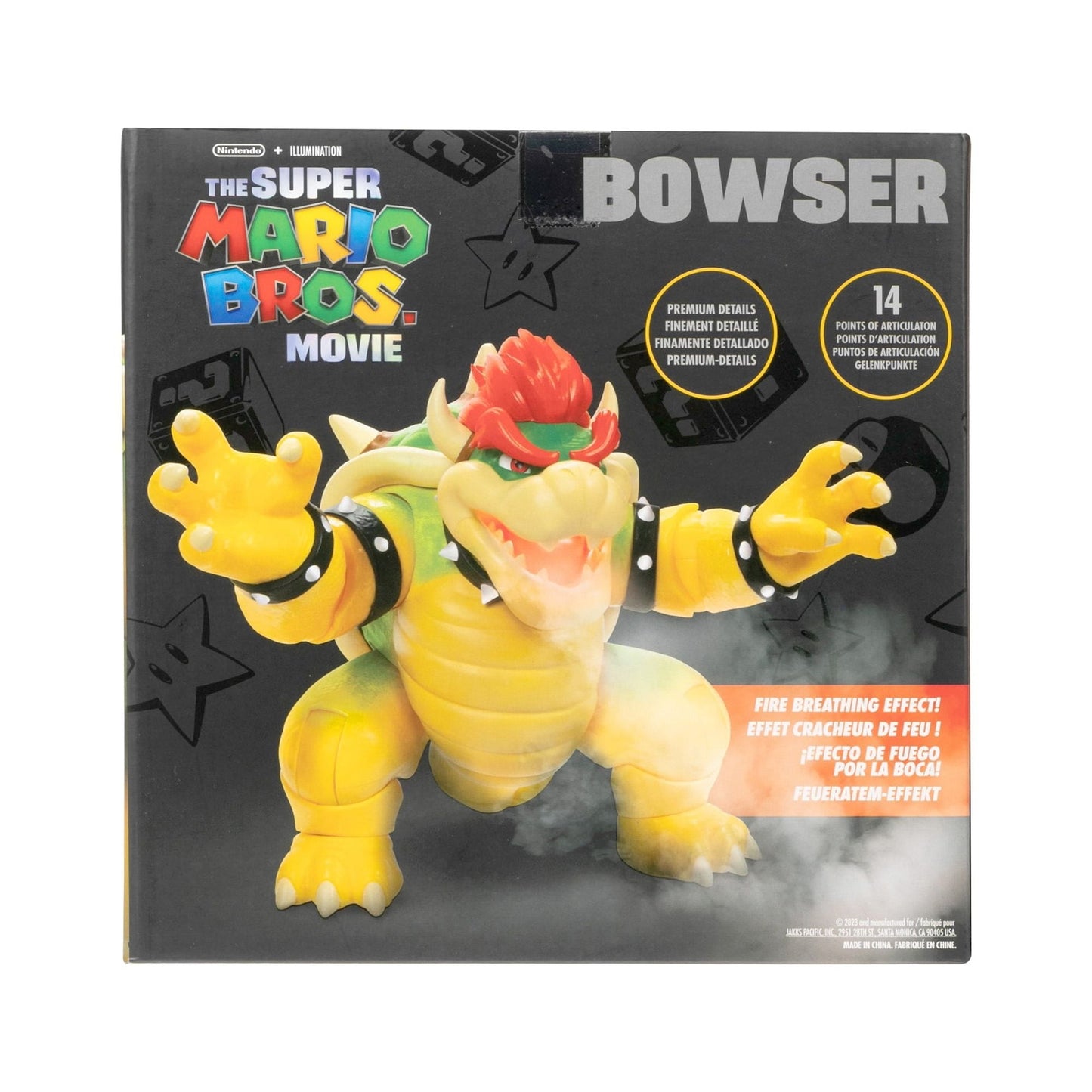 The Super Mario Bros. Movie 7 inch Bowser Action Figure