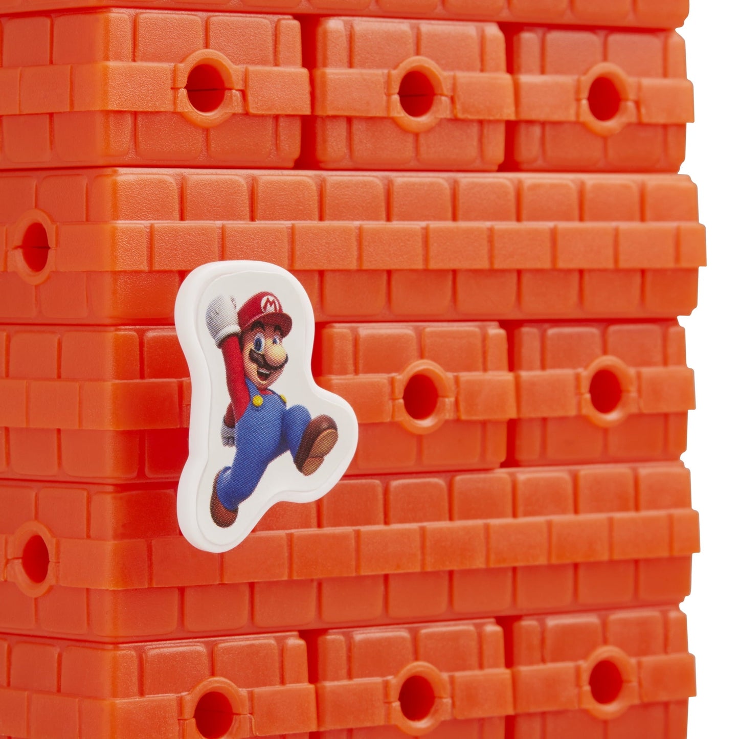 Jenga: Super Mario Board Game for Kids and Family Ages 8 and Up, 2-4 Players