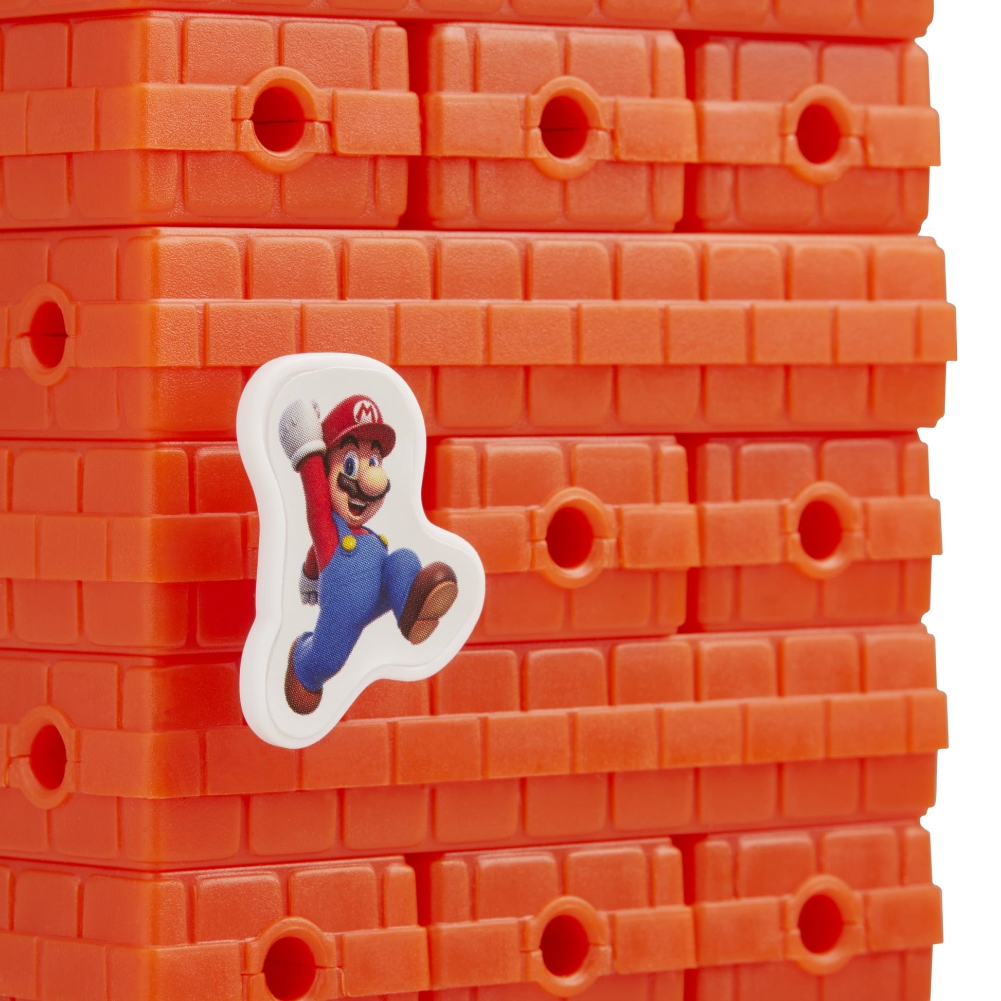 Jenga: Super Mario Board Game for Kids and Family Ages 8 and Up, 2-4 Players