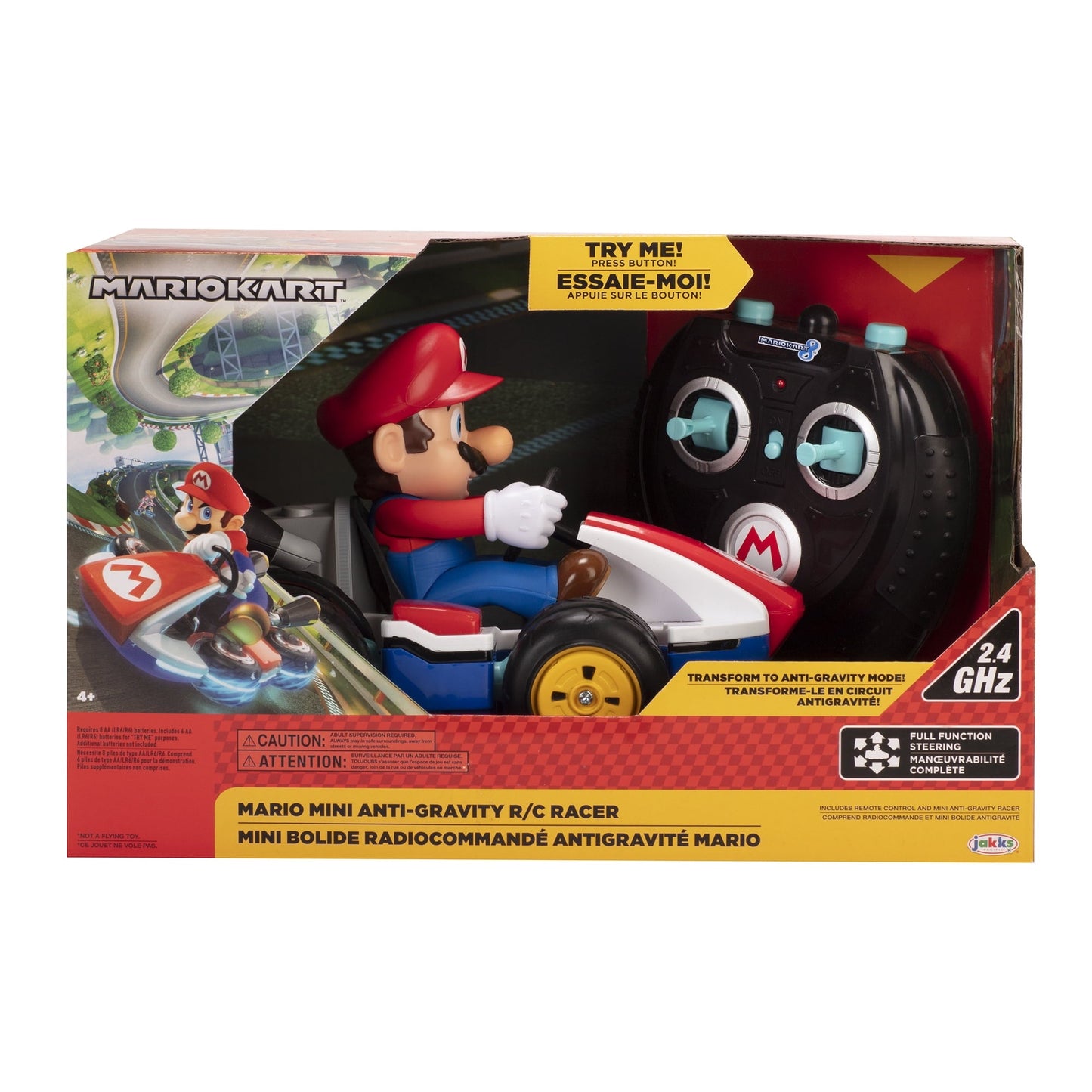 World of Nintendo Mario Kart Mini RC Racer